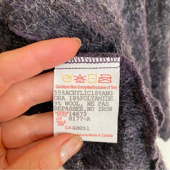 Frank Lyman cardigan with removable fur collar - Picture 5 of 7